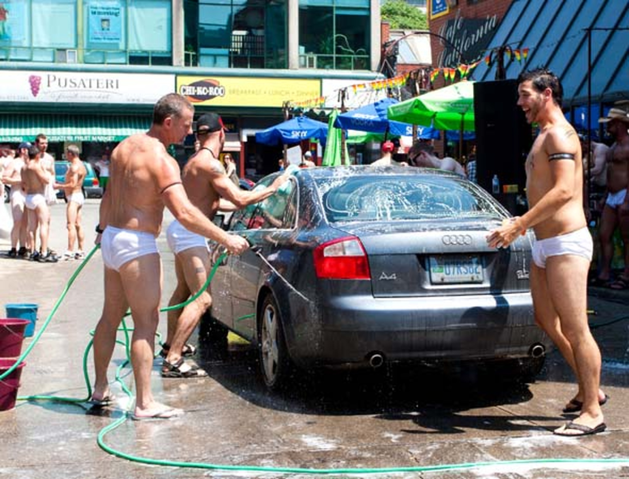 diana landers recommends nude car wash pic