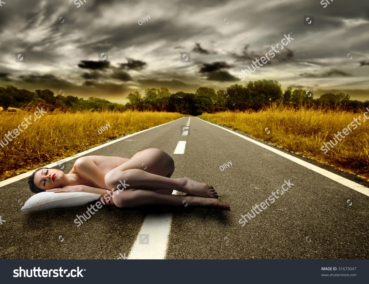 boy boy recommends nude on the road pic