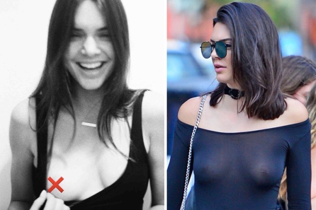 dana lee edwards recommends kendall jenner nip pic