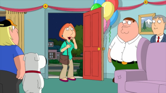 family guy lois groceries