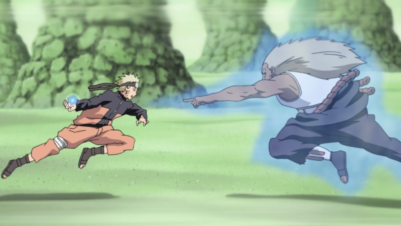 naruto vs the raikage