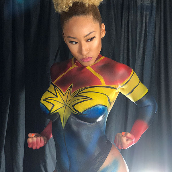 candace foreman recommends body paint images pic