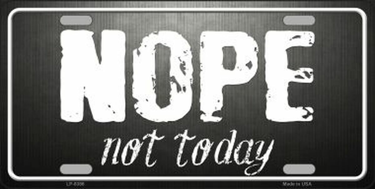 alan taggart recommends Nope Not Today Video