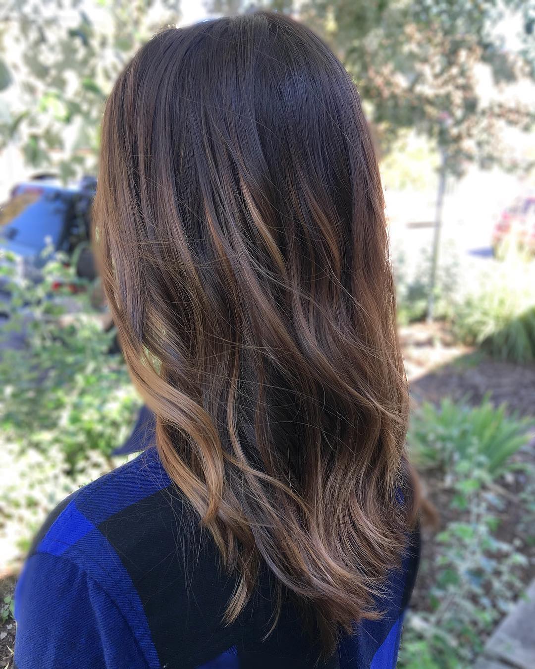 alyssa ceballos add photo long brunette hair