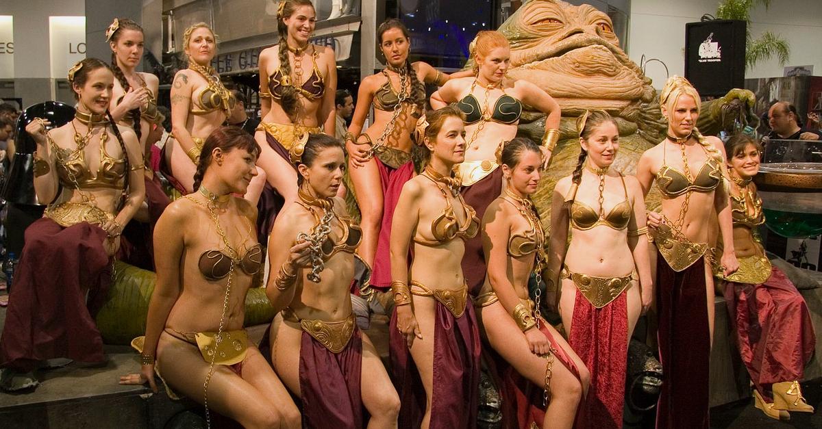 Best of Princes leia gold bikini