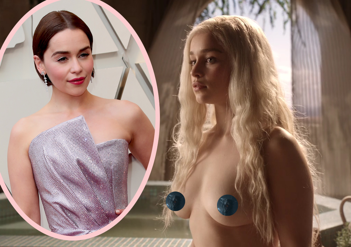 Emilia Clarke Game Of Thrones Boobs lovely mandingo