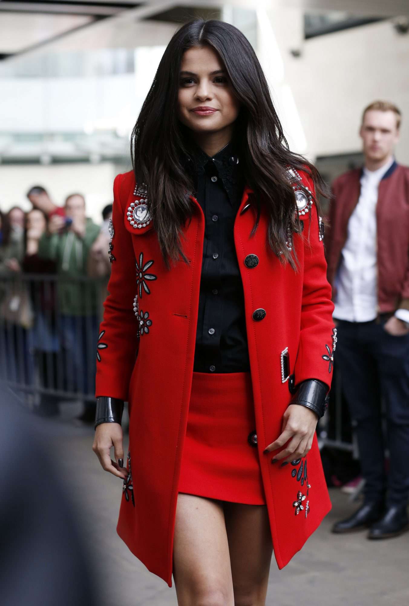 cameron staggs recommends selena gomez red leather pic