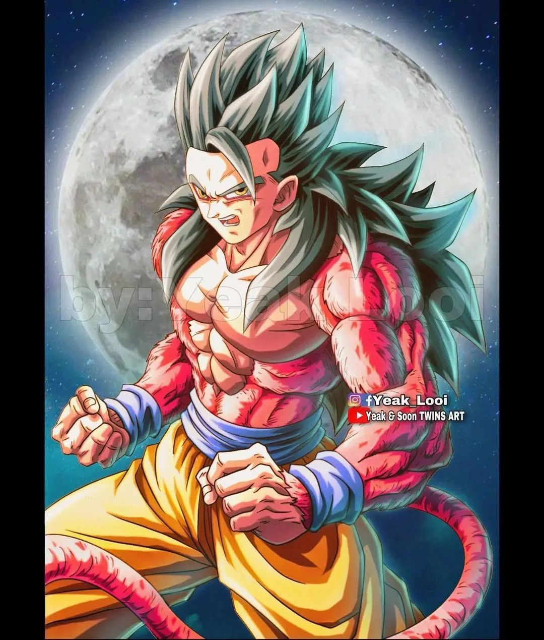 ahmed besher recommends Pictures Of Goku Super Saiyan 4