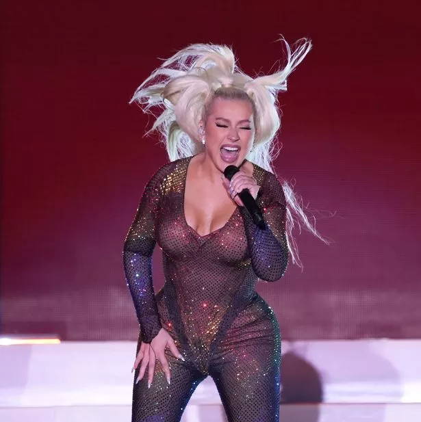 andrea shattuck recommends Christina Aguilera Nipple Slip