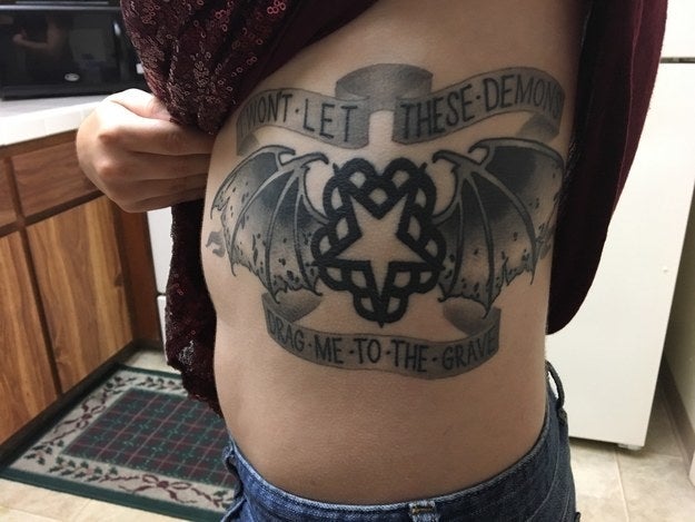 brett zehner recommends the devil and god are raging inside me tattoo pic