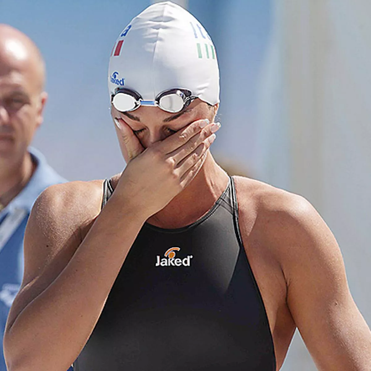 bee diamond share olympic swimmer wardrobe malfunction photos