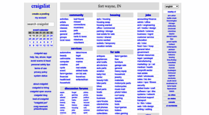 ali otoum recommends www craigslist com fort wayne in pic