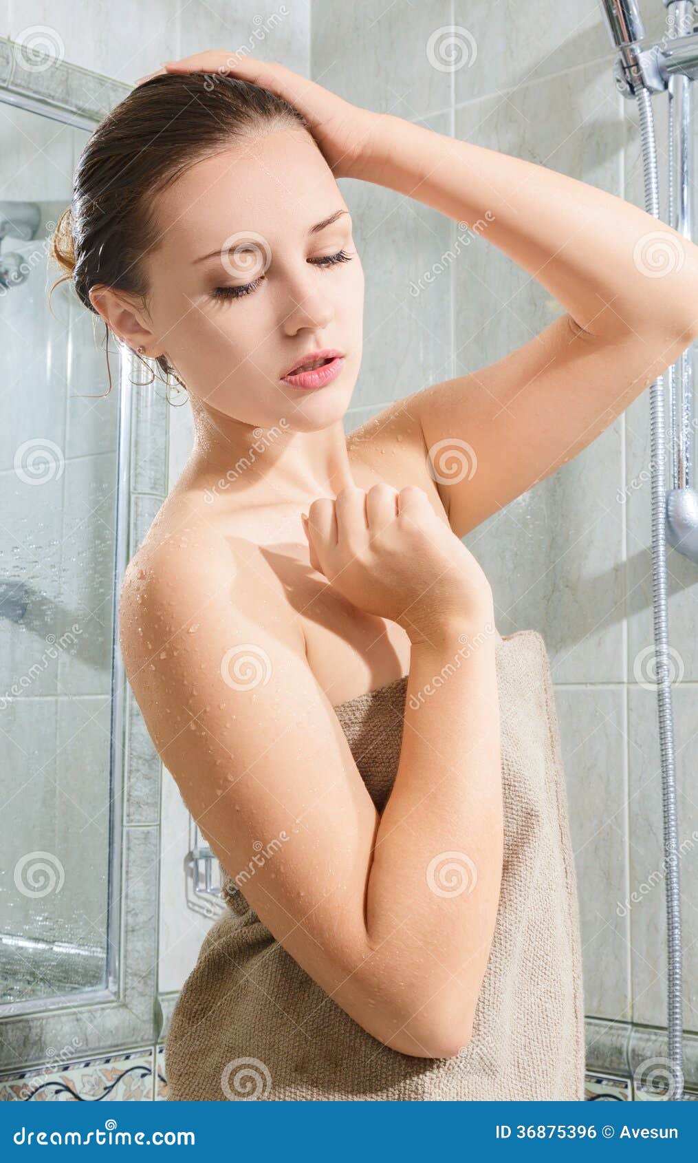 bikram chhetri recommends female taking a shower pic