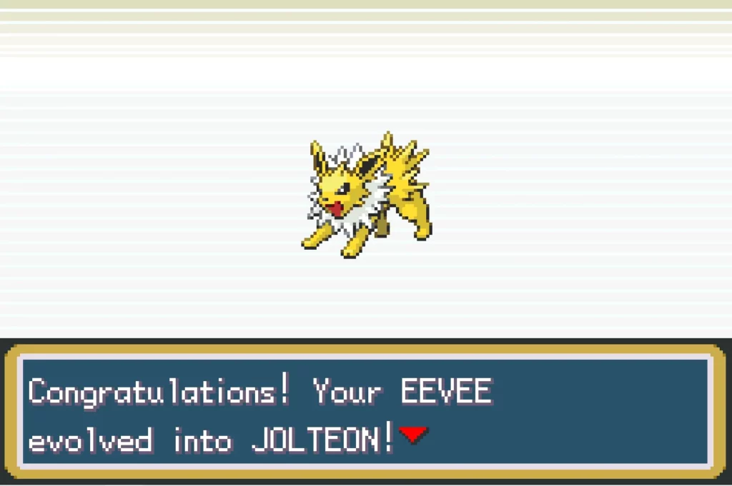 Best of Jolteon moveset fire red