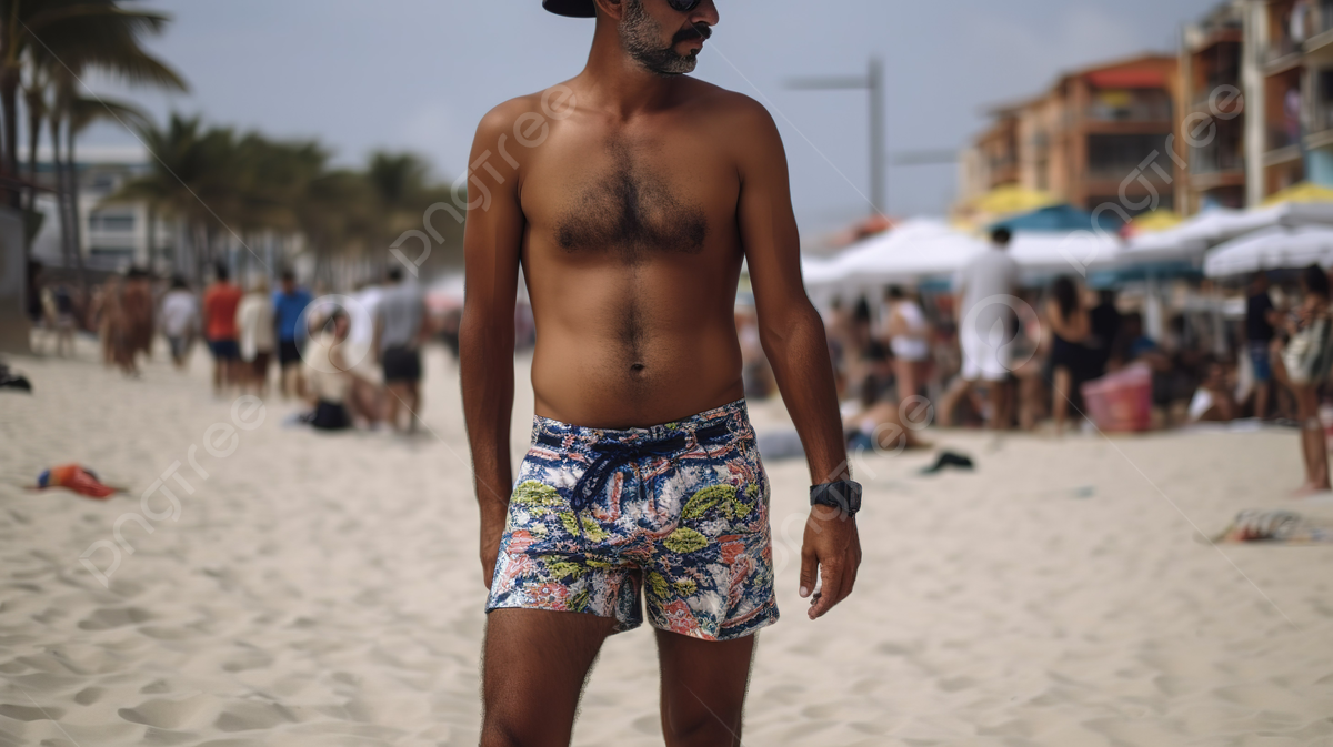 Best of Men in thongs on the beach