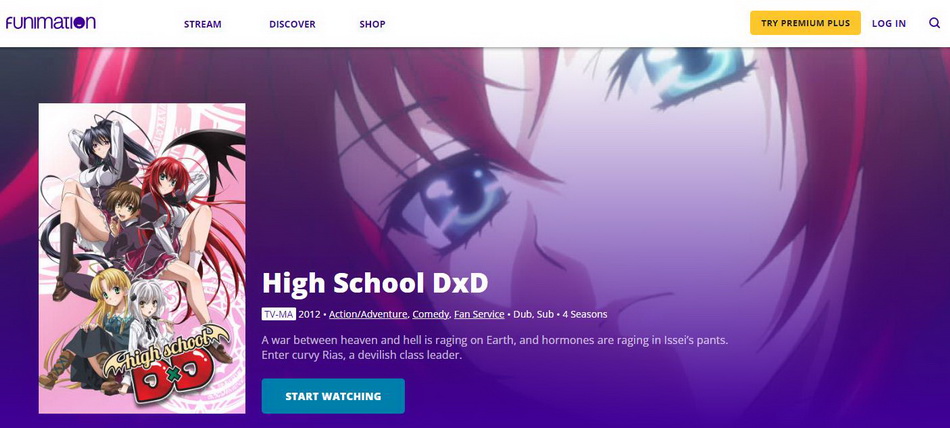high school dxd season 4 dub
