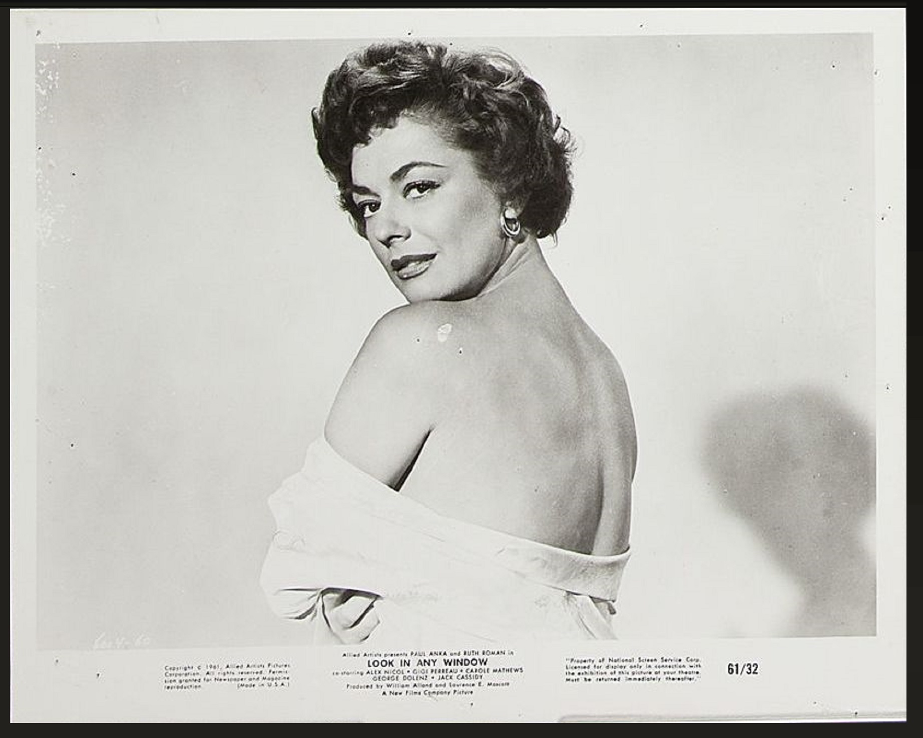 debra oldenburg recommends ruth roman nude pic