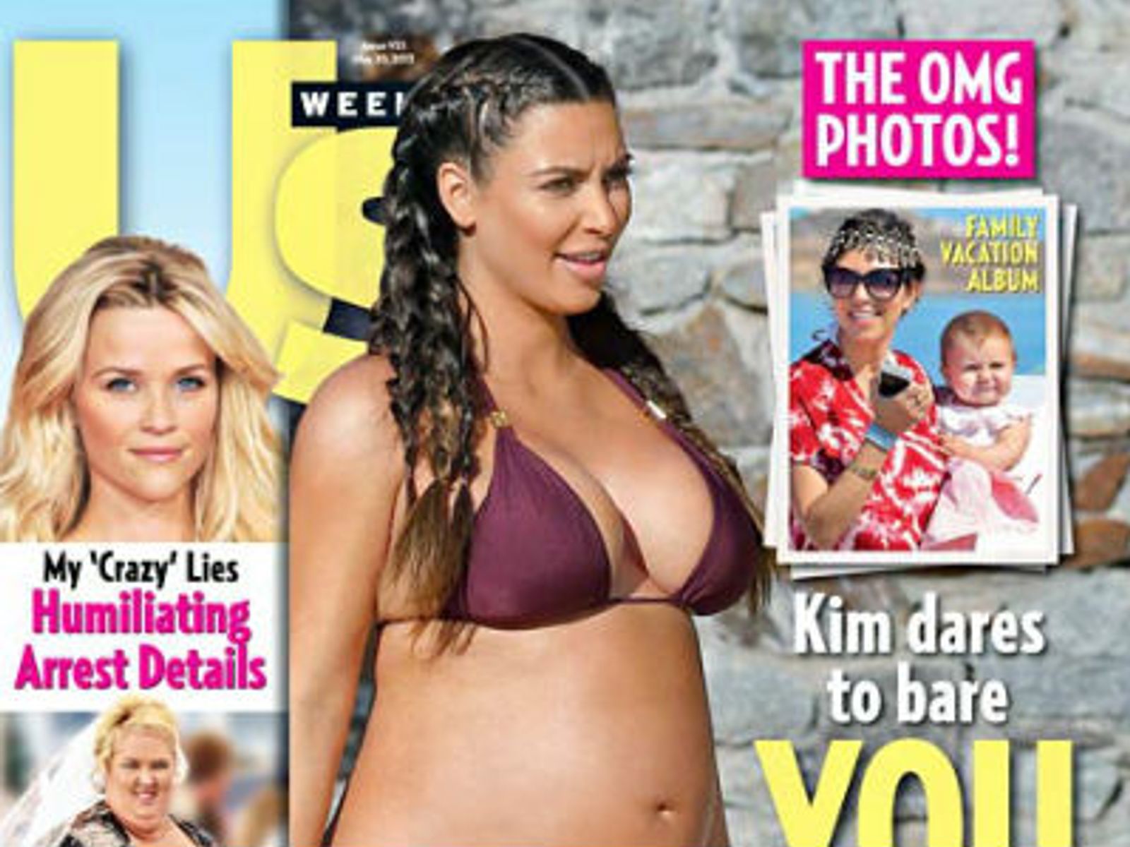 cj burgess add kim kardashian pregnant in bikini photo