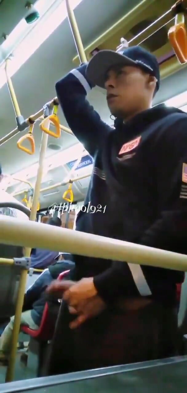 caught jerking off on bus