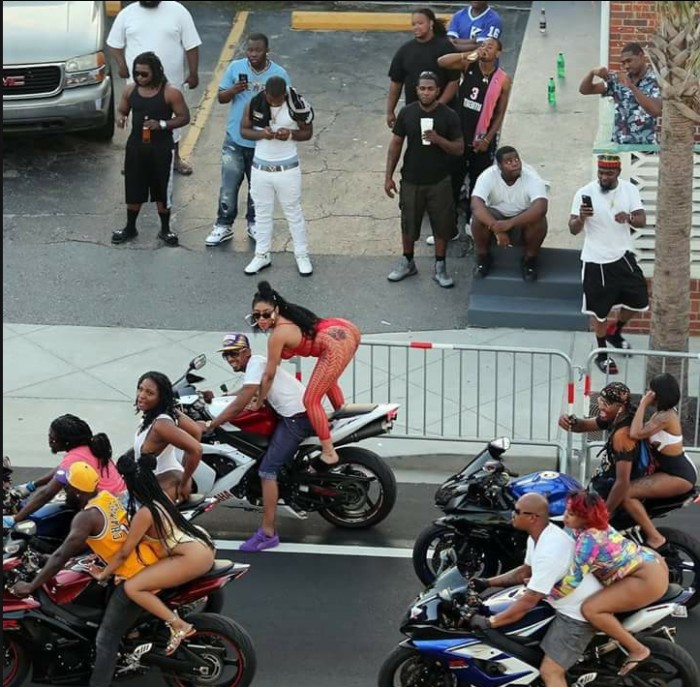 amanda wence recommends Black Bike Week 2017 Pictures