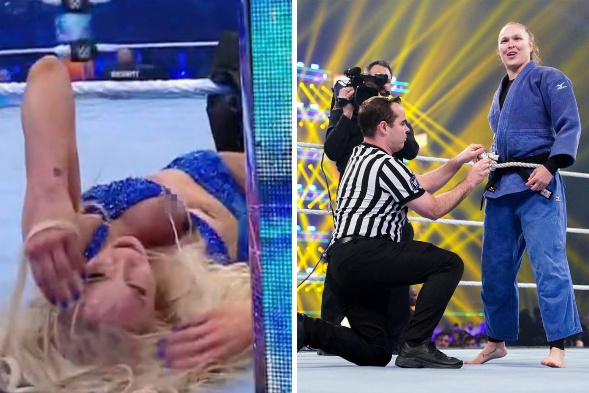 Charlotte Flair Wardrobe Malfunction amateur tube