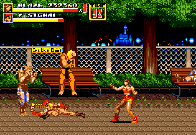 amber carper recommends streets of rage 3 naked blaze pic