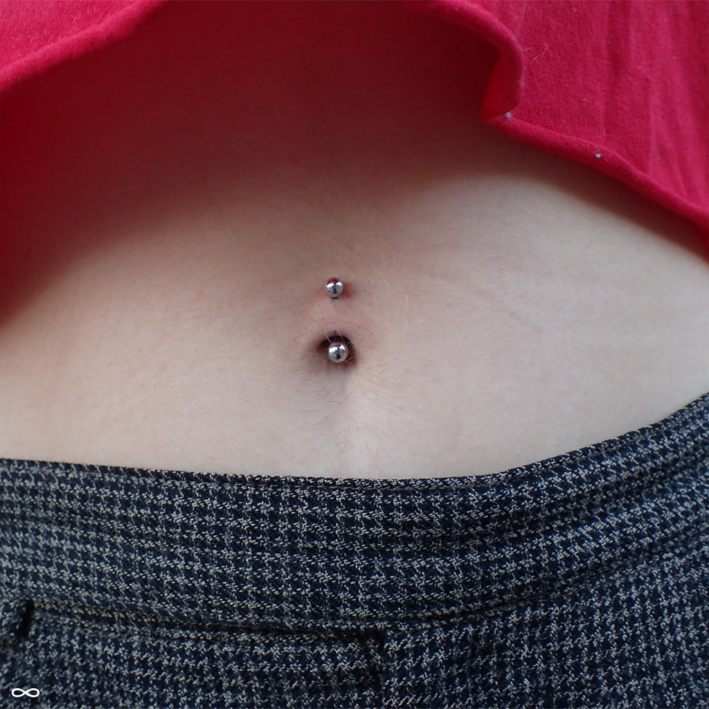 pictures of belly button piercing