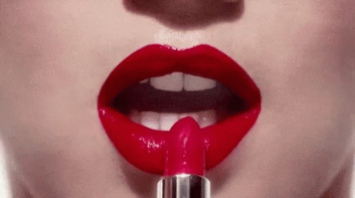 arben montellano recommends putting on lipstick gif pic