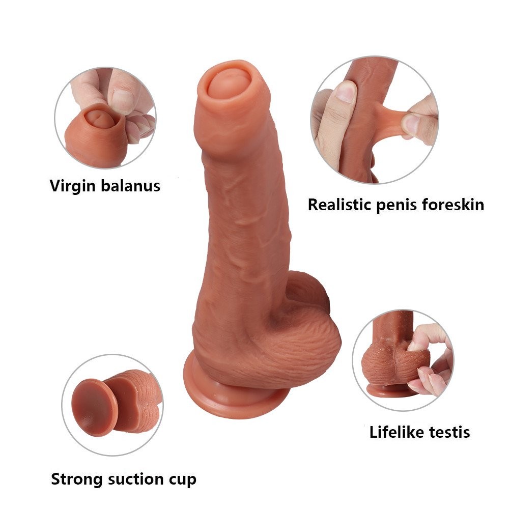 donna nettleton recommends Realistic Dildo With Foreskin