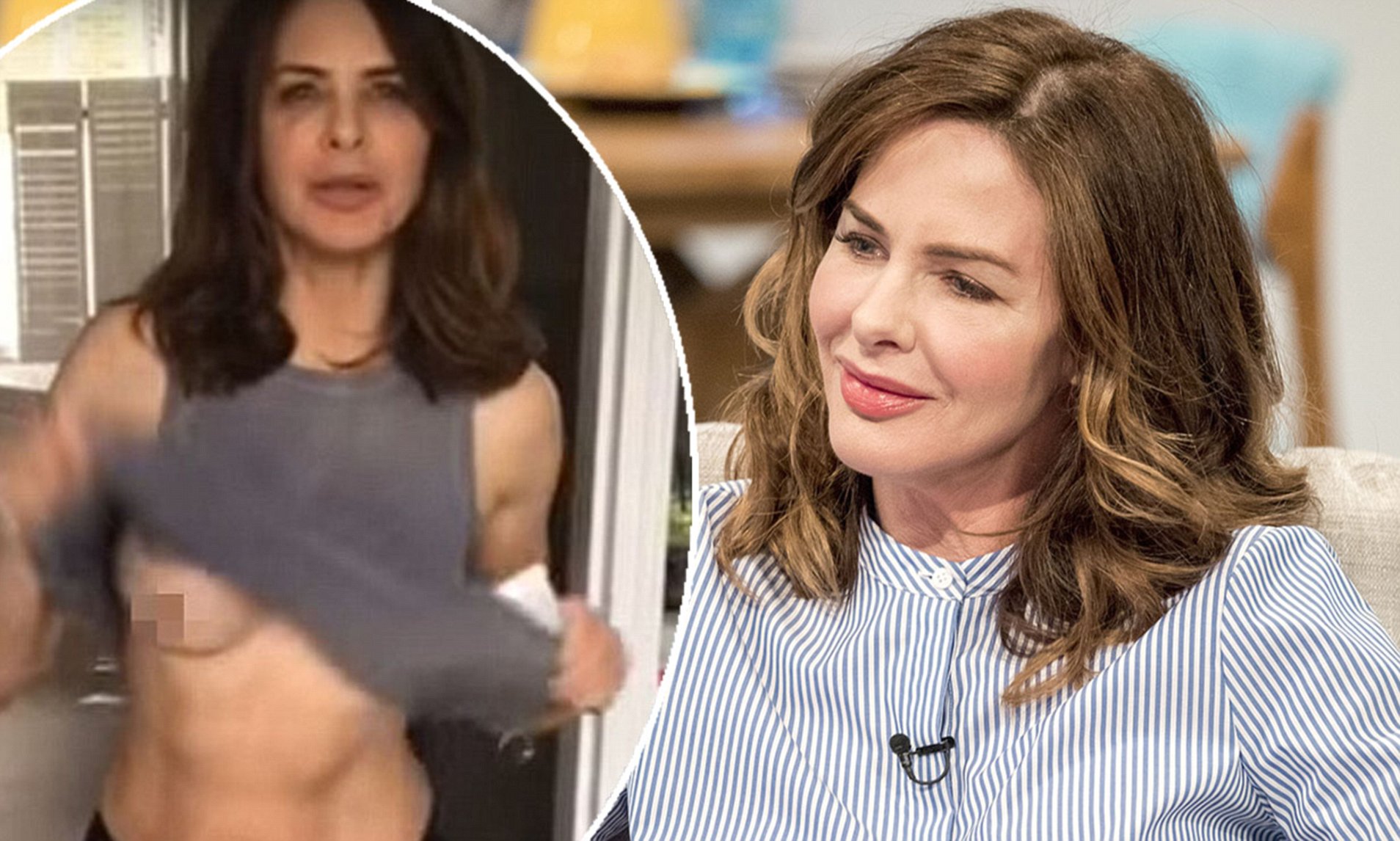 charlo charles recommends Trinny Woodall Boob Flash
