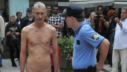 Best of Public nudity in france
