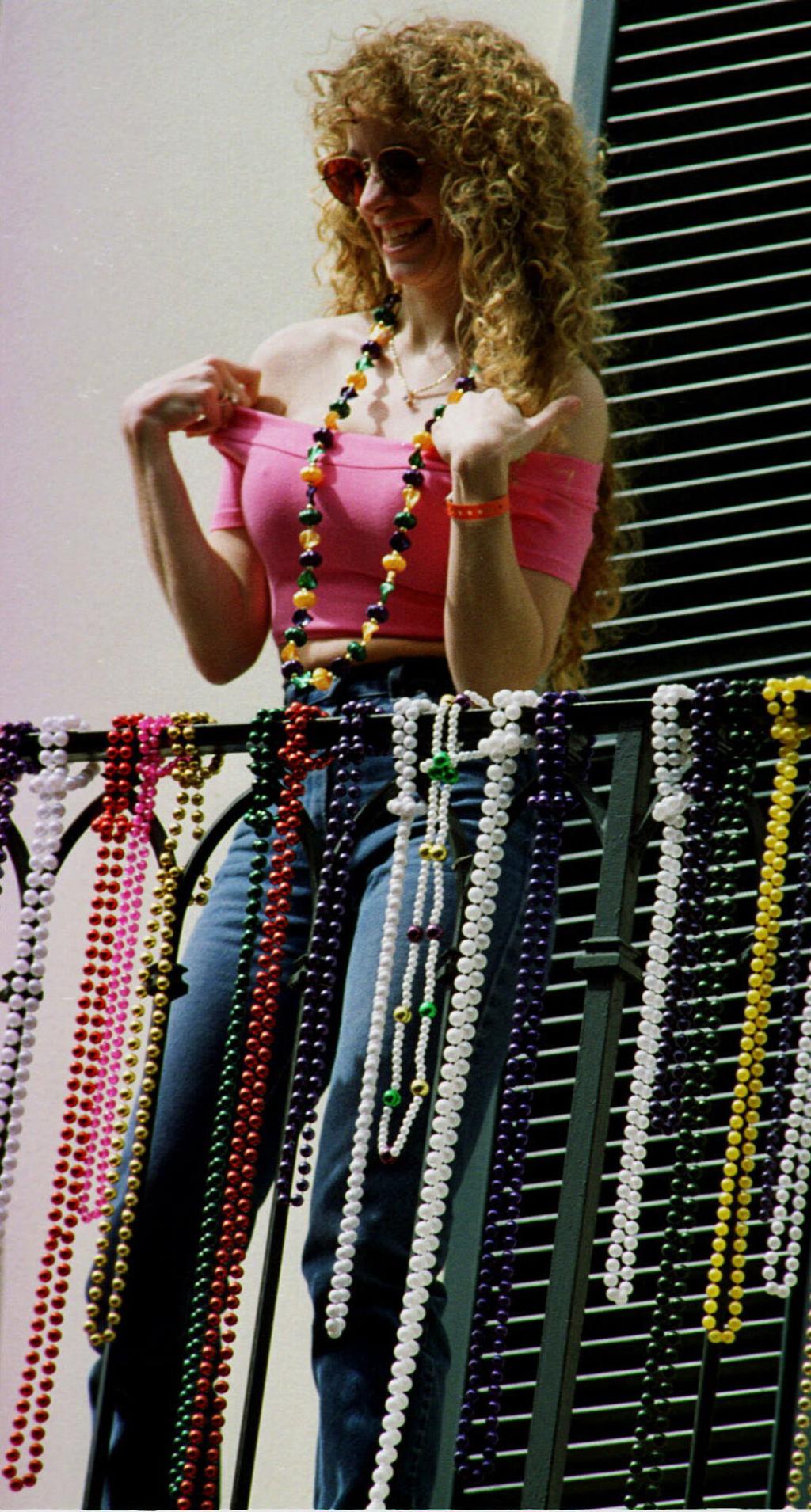 caroline randle recommends flashing mardi gras beads pic