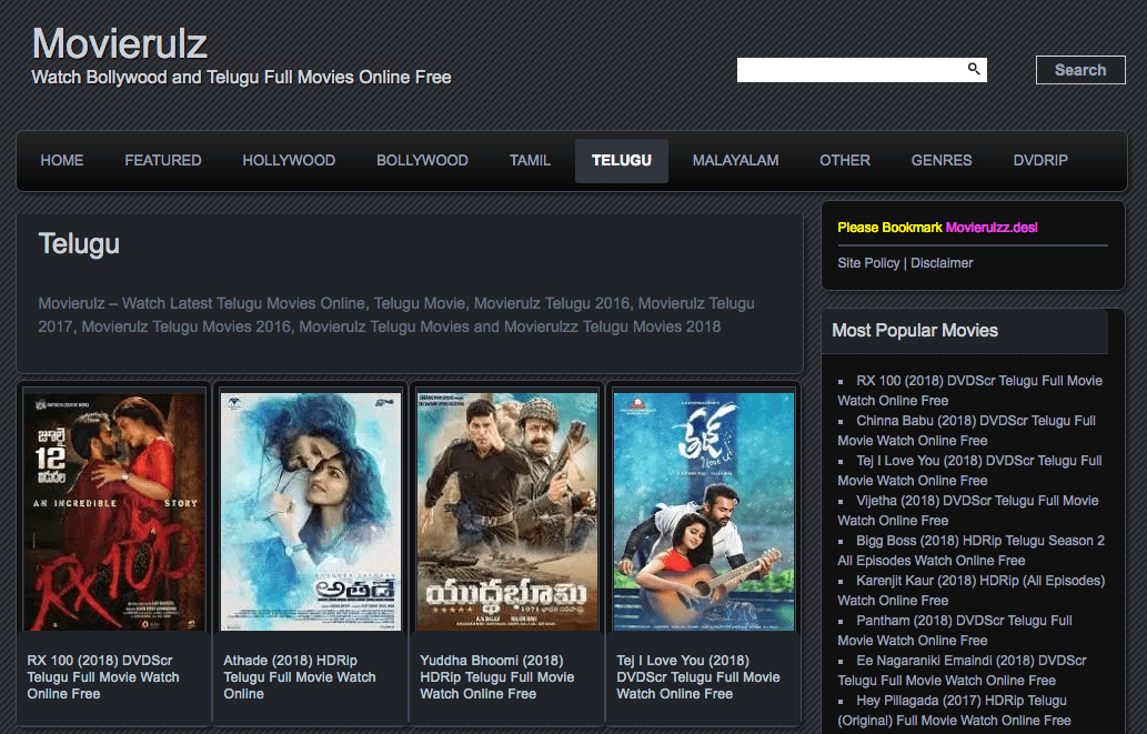 daryl epp recommends Telugu Dvd Movies Online