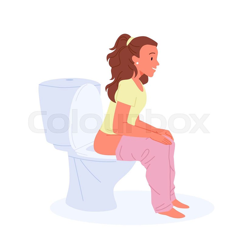 Girl Pissing In Toilet jenter damer