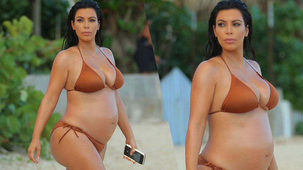 ciara collins recommends kim kardashian pregnant in bikini pic