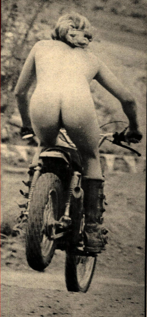 carolyn calvin add photo nude on dirt bike