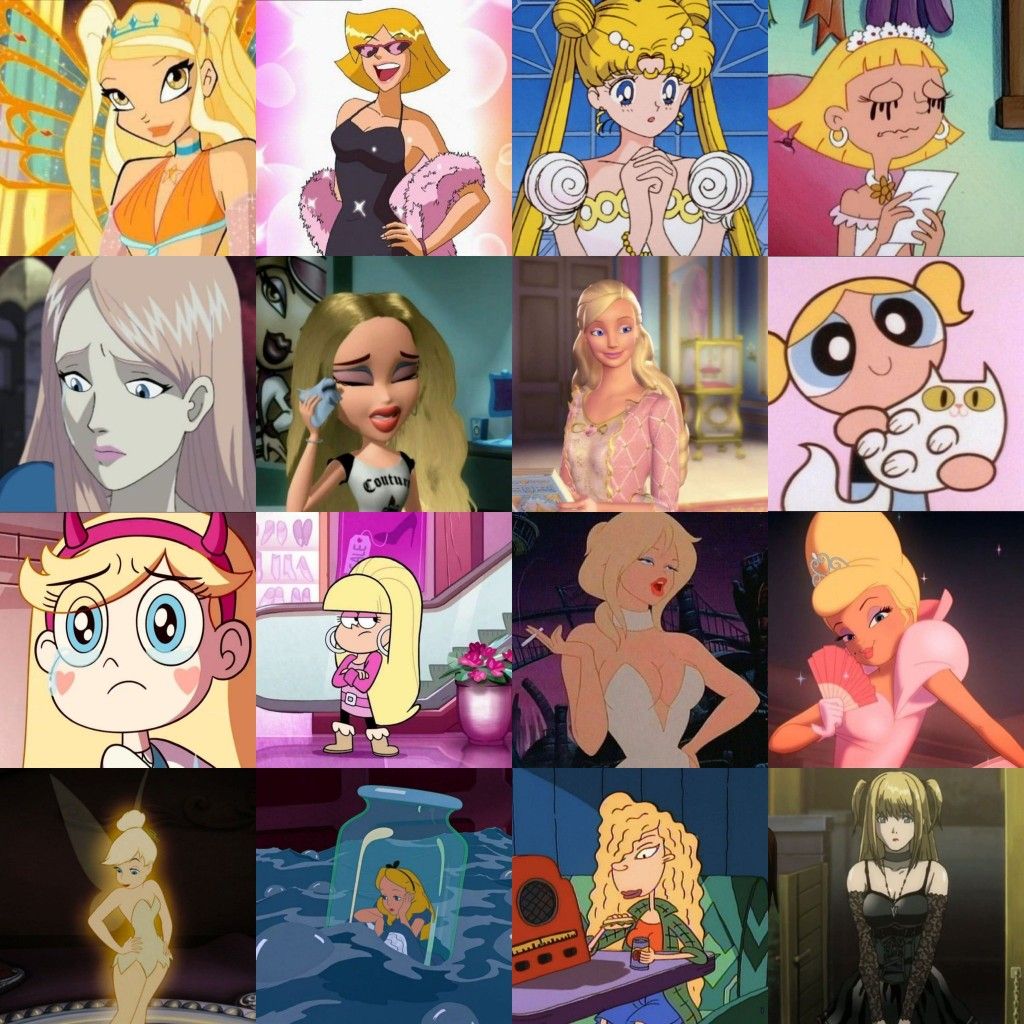 charlotte gaines recommends blonde female cartoon characters pic
