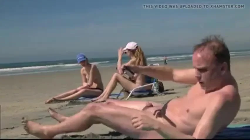 allison cooney recommends Blonde Jerks Off Passing Couple On Beach Porn