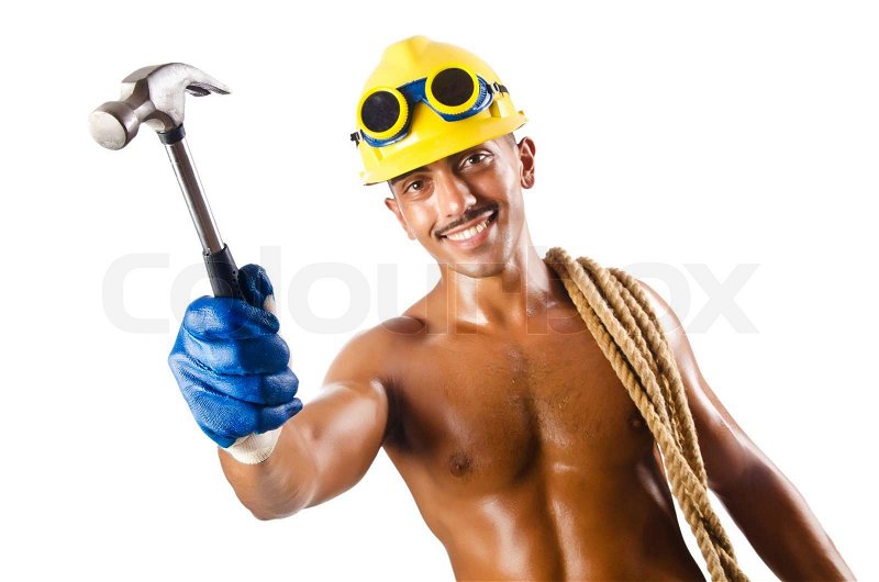 Best of Naked construction worker