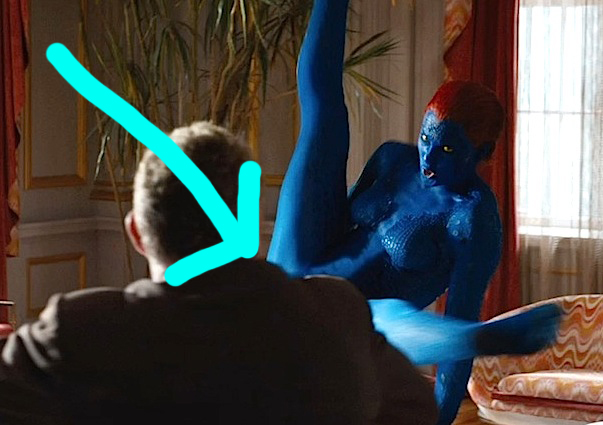 deanna carlson add jennifer lawrence mystique ass photo