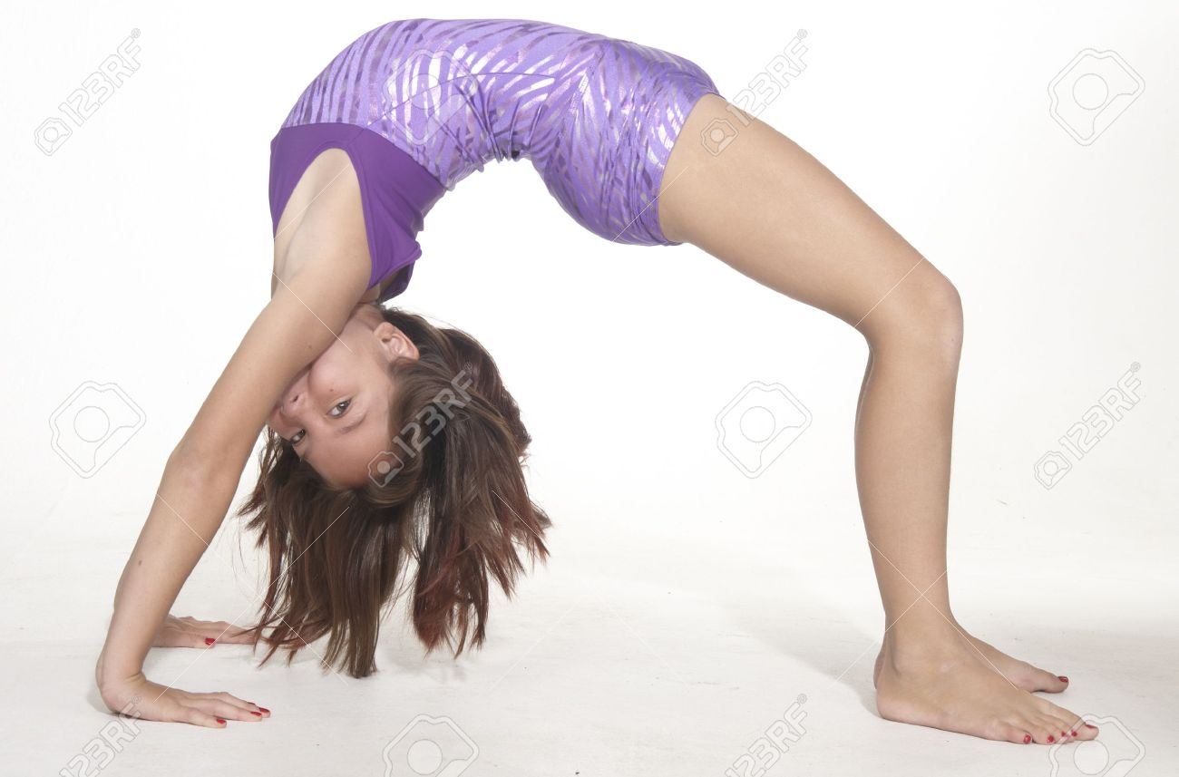 dayvon sebron add girl bending over backwards photo