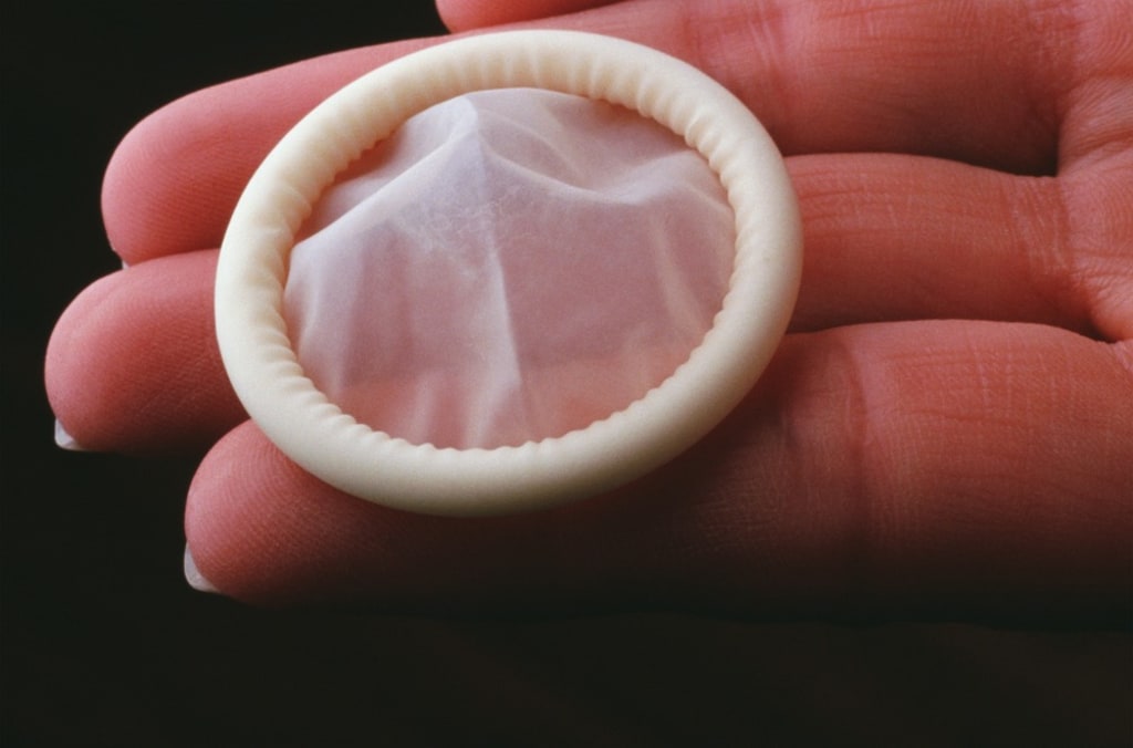 brian cromp add condom falls off inside photo