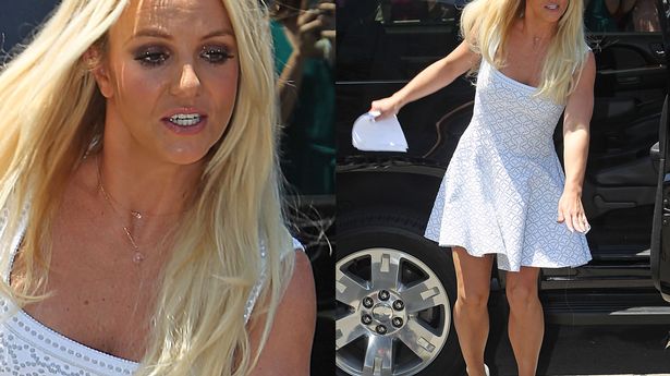 angus beaumont share britney spears getting out of limo photos