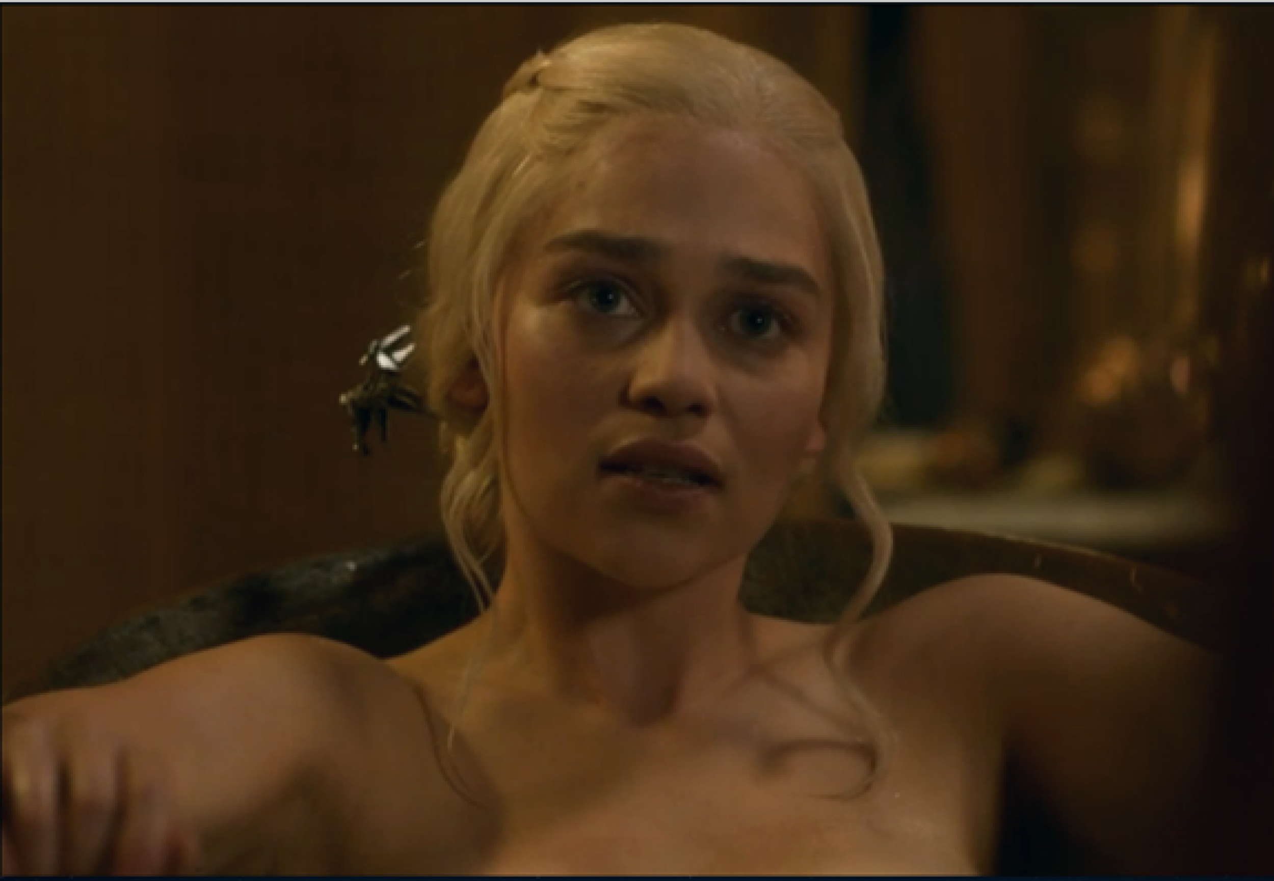 beverly mcconnell recommends emilia clarke game of thrones boobs pic