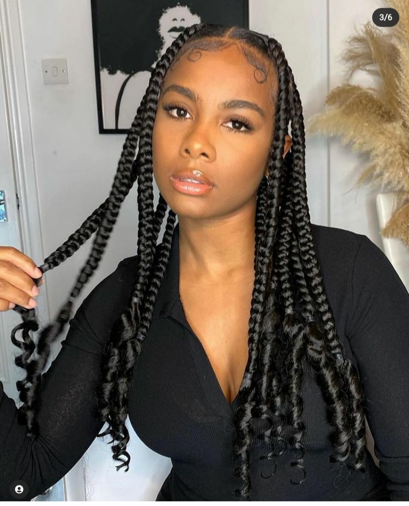 chicku singh recommends Coi Leray Braids With Curly Ends