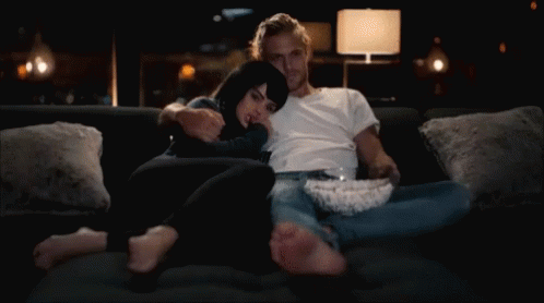 Cuddling On The Couch Gif charles il