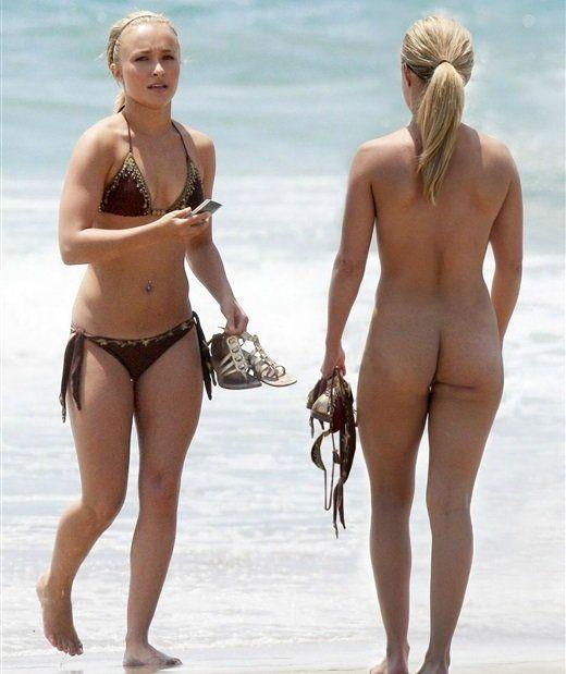 anas biney add photo scarlett johansson nude beach