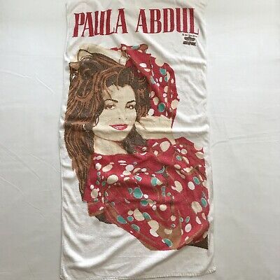 charlene linton add paula abdul beach towel photo