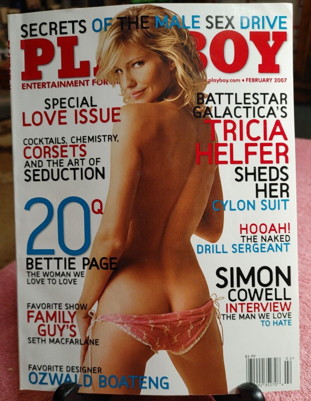 christy salerno recommends tricia helfer playboy photos pic