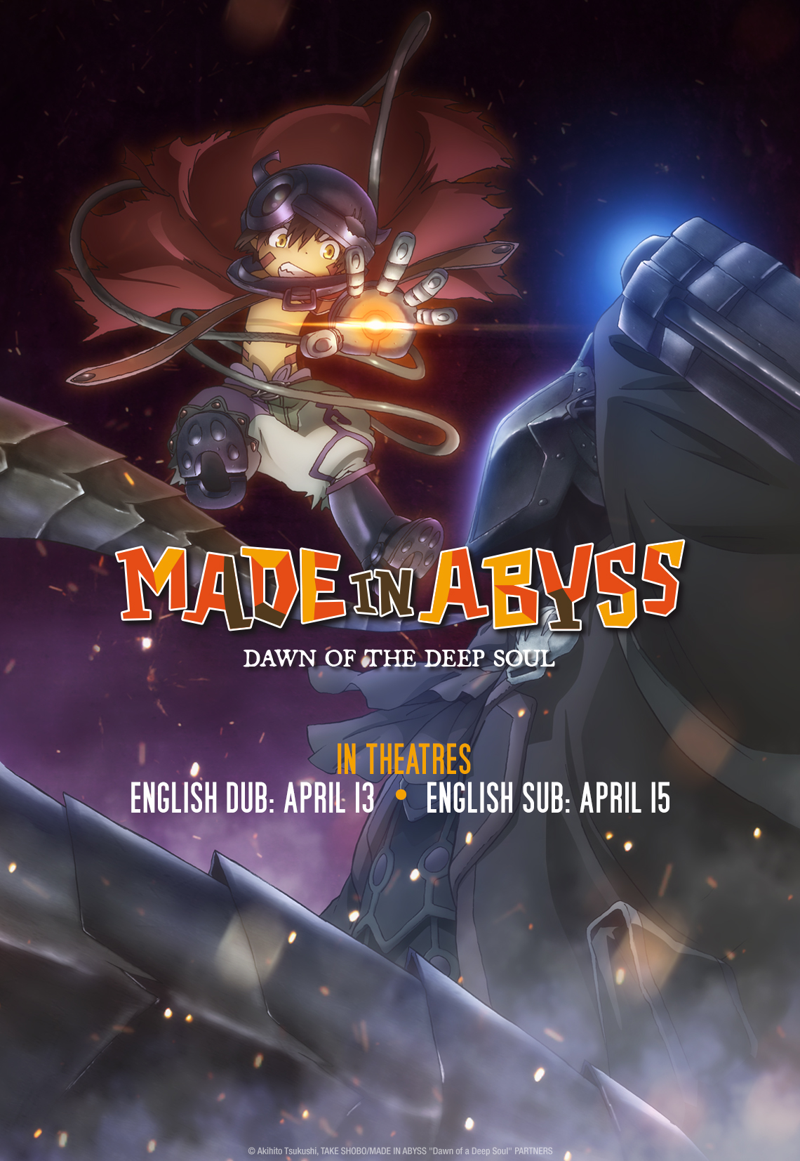 andrew la rose share made in abyss english dub release photos